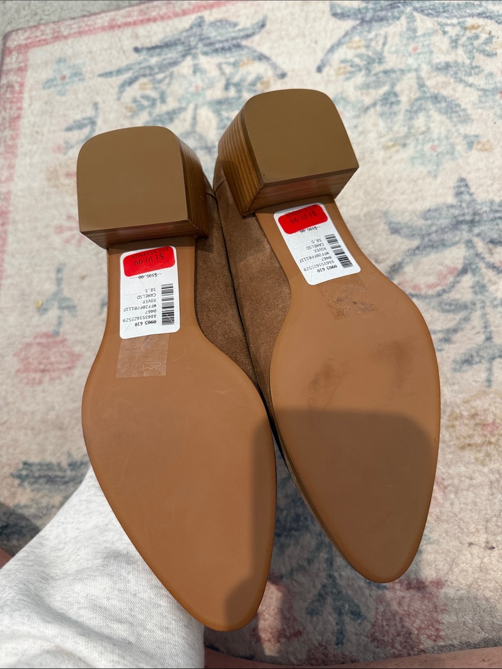 NWOT Rag & Bone Rover Suede Ankle Boots - Picture 6 of 8